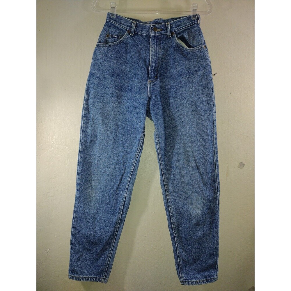 Vintage Women's Lee Riders Waist Western Blue Jeans  Sz 10 28 Waist Inseam 27